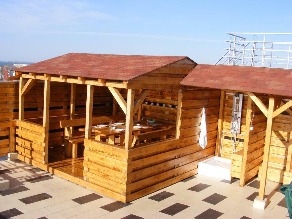 Ferienwohnung Elena'S Terrace Mamaia Exterior foto